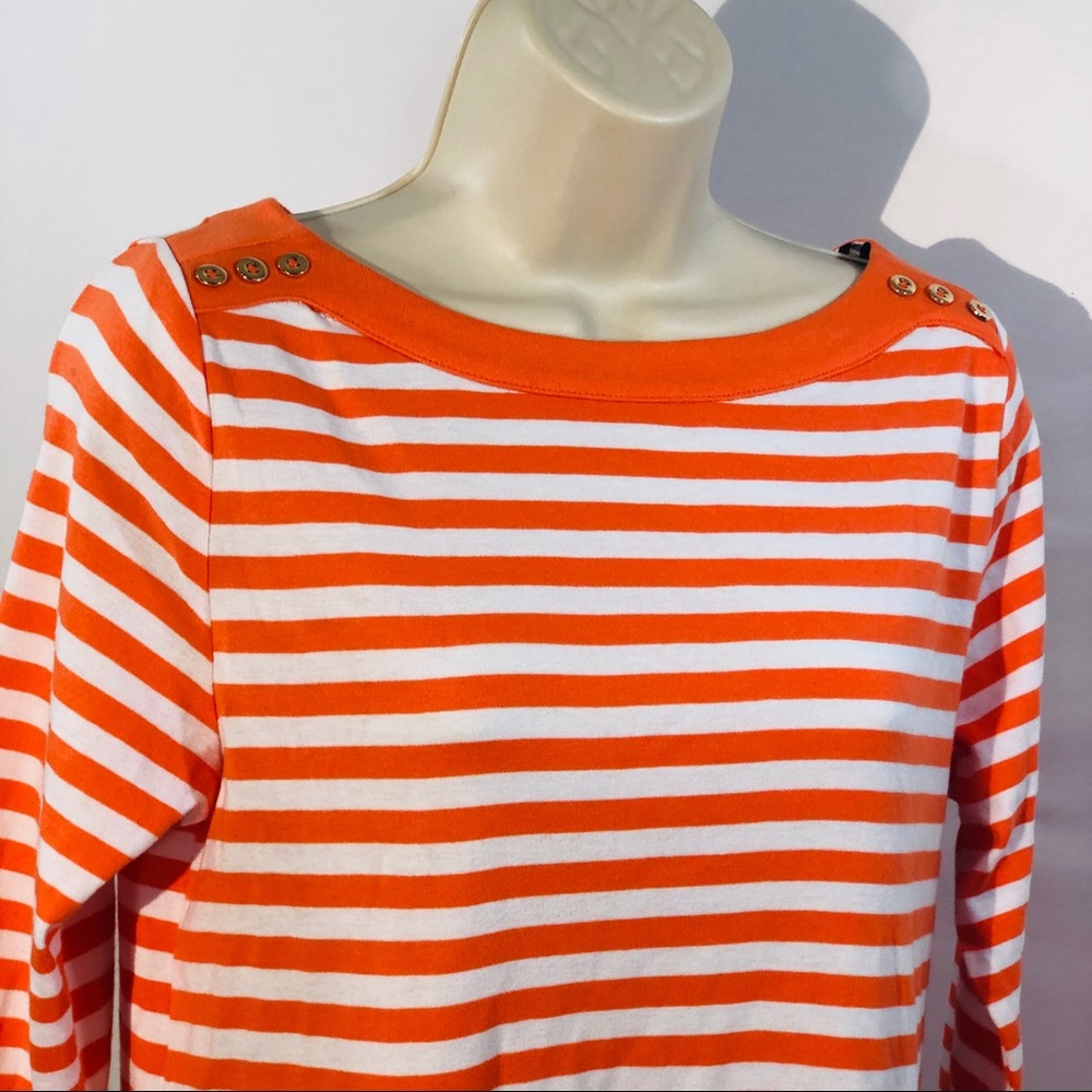 Rafaella Weekend Shoulder Button Details Size S/P